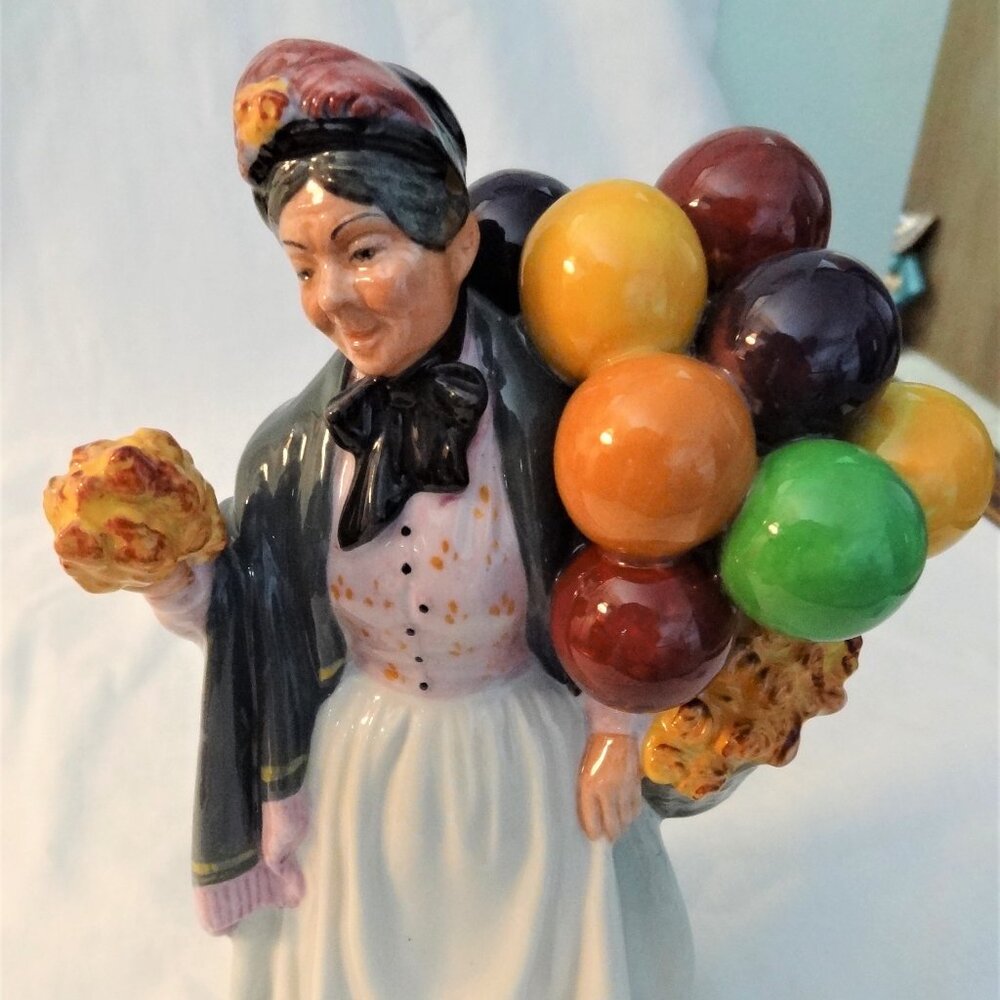 Vintage Royal Doulton Figurine - Biddy Pennyfarthing